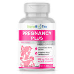 SigmaBiotics Pregnancy Plus Multivitamin for Women – 30 Tablets | Folic Acid, Iron, Vitamin D3, Omega-3 and Probiotic Blend - Prenatal Support Supplement for Mom’s Energy, Immunity, and Baby's Growth